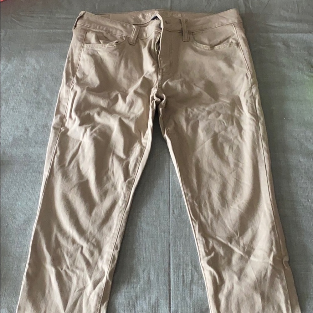 Khaki pants beige